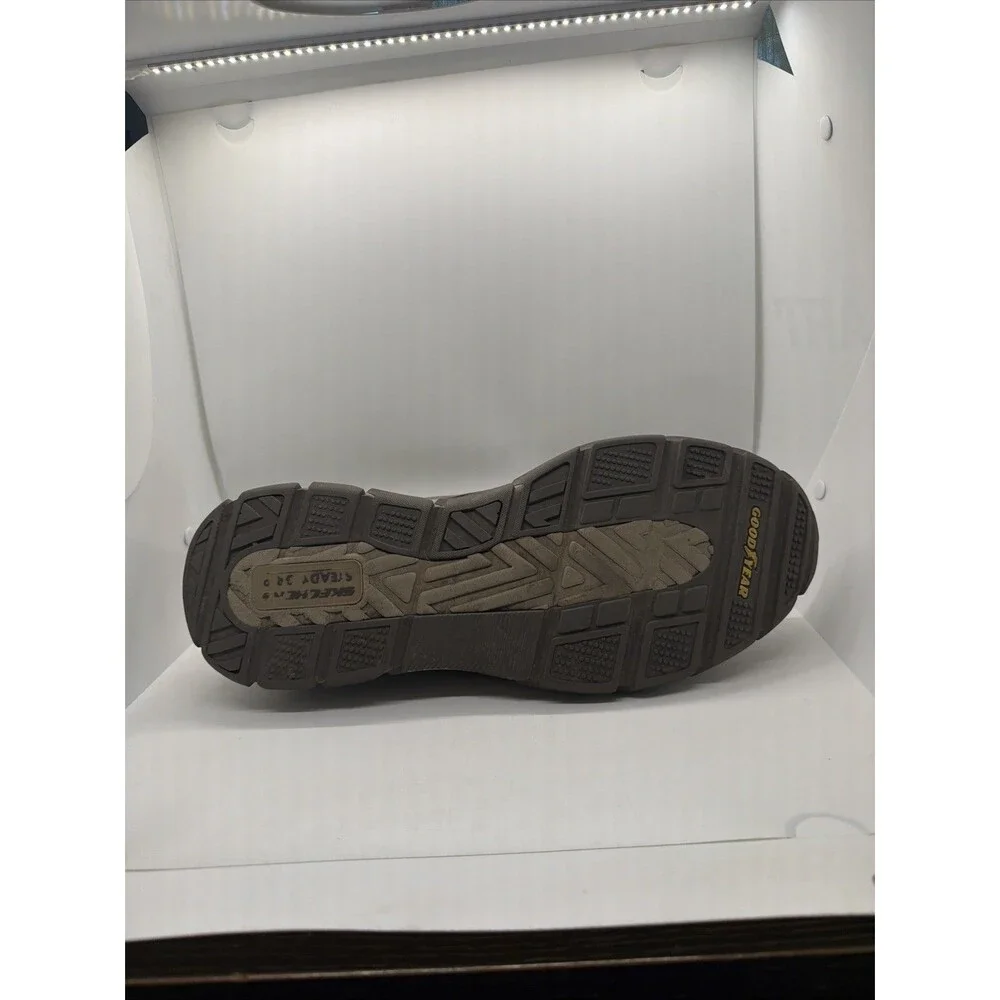 Left Shoe Only Skechers Relaxed Fit Respected Loleto Brown Men Slip-On Size 15